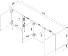 Cama INSERTO 400230 komoda 6
