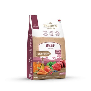 POKUSA Premium Selection Beef Adult - sausas maistas šunims - 12kg