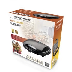 Esperanza EKT008 vaflinė 2 vafliai 1000 W Juoda 8