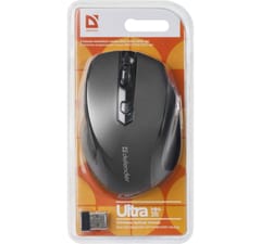 PELĖ DEFENDER ULTRA MM-315 RF JUODA OPTINĖ 1600DPI 6P 3