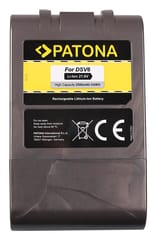 Patona akumuliatorius, skirtas Dyson V6 DC56 DC58 DC59 DC61 DC62 DC72 DC74 SV03 SV04 SV05 SV06 SV07 SV08 2
