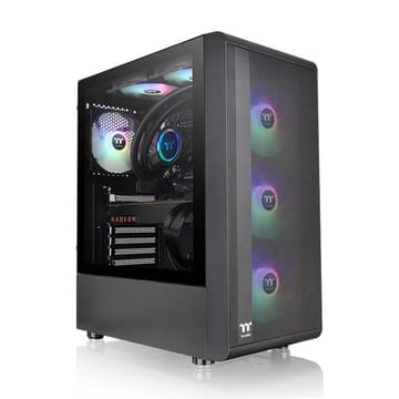 Thermaltake S200 TG ARGB „Midi Tower“ Juoda
