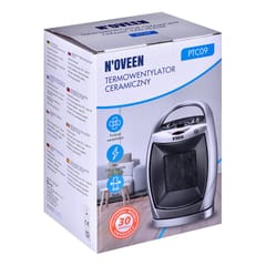 Noveen PTC09 Vidaus Pilka 1500 W Elektrinis šildytuvas-ventiliatorius 7