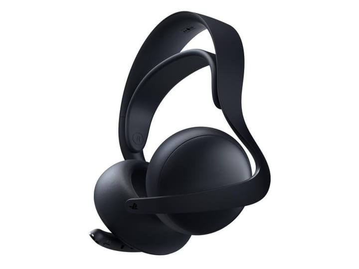 SONY PS5 ELITE belaidės ausinės, juodos spalvos