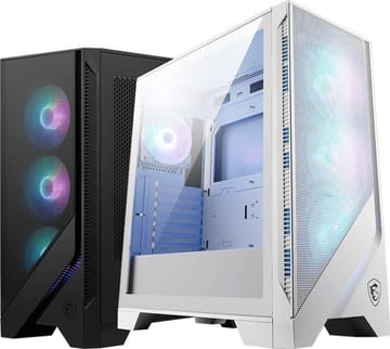 MSI MAG FORGE 320R WHITE AIRFLOW korpusas