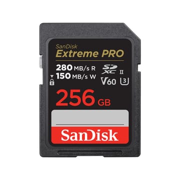 SanDisk SDSDXEP-256G-GN4IN atminties kortelė 256 GB SDXC UHS-II Klasės 10