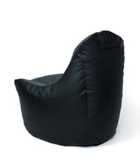 Sako Boss juodai grafitinis krepšys Pouffe XXL 140 x 90 cm 3