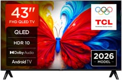 TCL S5L 43S5L televizorius 109,2 cm (43") „Full HD“ Smart TV „Wi-Fi“ Juoda 300 cd/m² 6