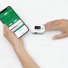 Medisana PM 100 pulso oksimetras Pilka, Balta 5