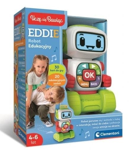 Clementoni Eddie – mokomasis robotas