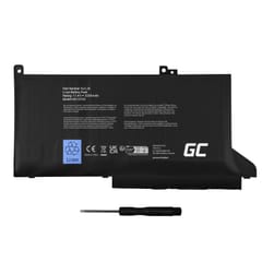 Green Cell DE127V2 atsarginė knyginio kompiuterio dalis Baterija 3