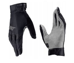 LEATT Glove MTB 2.0 X-Flow dviratininko pirštinės M dydis, juodos