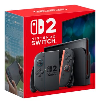 Nintendo Switch 2 nešiojamoji žaidimų konsolė 20,1 cm (7.9") 256 GB Lietimui jautrus ekranas „Wi-Fi“ Juoda