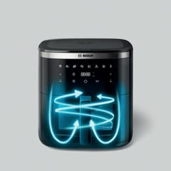 Bosch Serie 6 MAFS2671B gruzdintuvė Vienas 7,2 L Autonominės 1800 W Karšto oro gruzdintuvė Juoda 3