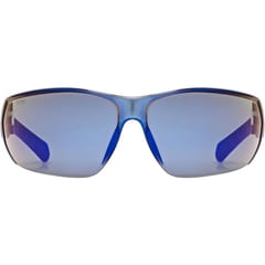 Dviračių akiniai UVEX Equate, black/blue matt/mirror blue 3