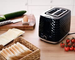 TO280C ELDOM Skrudintuvas TOSTI, bandelių lentynėlė, atitirpinimo sistema, juoda 4