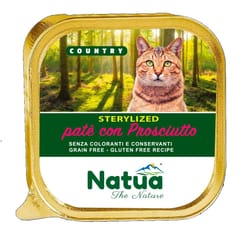 NATUA Country Sterilised Ham - šlapias kačių maistas - 100g