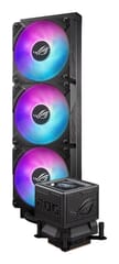 ASUS ROG Ryujin III 360 ARGB Extreme Kompiuterio korpusui Universalusis skystinis aušintuvas 12 cm Juoda 8