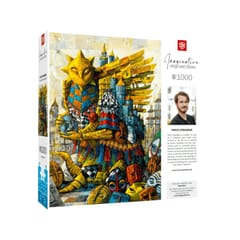 Puzzle Good Loot Imagination - Roch Urbaniak: Gezeleth – Saulės klounas 1000 vnt 4