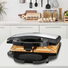 Clatronic ST 3778 sumuštinių keptuvė 750 W Juoda, Nerūdijančiojo plieno 3