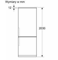 Kombinuotas šaldytuvas-šaldiklis Bosch Series 4 KGN497ICT 440 l C Nerūdijantis plienas 5