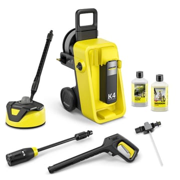 Kärcher K 4 Comfort Premium Home slėginis plautuvas Vertikaliai 420 l/h 1800 W Geltona