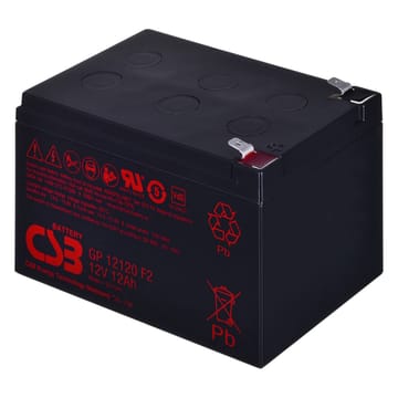 CSB GP12120F2 12V 12Ah akumuliatorius