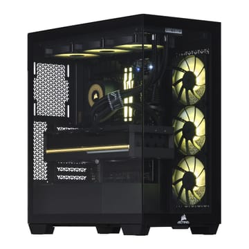 Actina 5901443412229 PC AMD Ryzen™ 7 9800X3D 64 GB DDR5-SDRAM 2 TB SSD NVIDIA GeForce RTX 5090 „Midi Tower“ Juoda