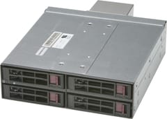 Supermicro CSE-M14TQC diskų įrenginio skyriaus dangtelis Juoda