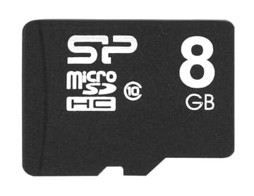 Silicon Power SP008GBSTH010V10SP atminties kortelė 8 GB MicroSDHC Klasės 10