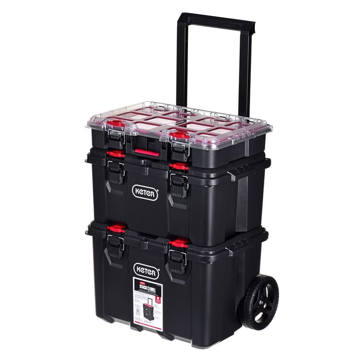 3 "Stack "N "Roll" dėžių rinkinys KETER
