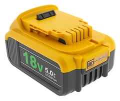 PATONA Premium Akumuliatorius DeWalt DCB184 (18V 5.0Ah XR) Juodas, Geltonas 1