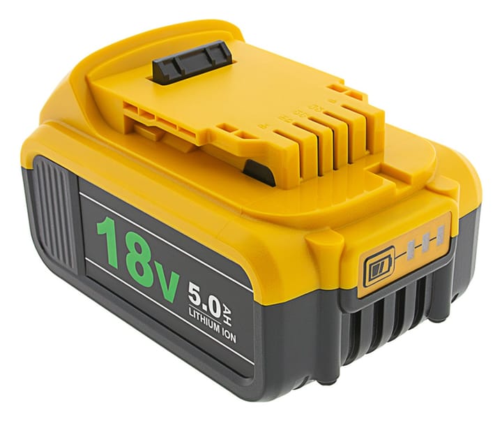 PATONA Premium Akumuliatorius DeWalt DCB184 (18V 5.0Ah XR) Juodas, Geltonas