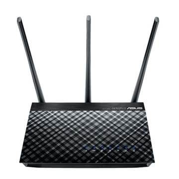 ASUS DSL-AC51 belaidis maršrutizatorius Gigabitinis eternetas Dviguba juosta (2,4 GHz / 5 GHz) Juoda