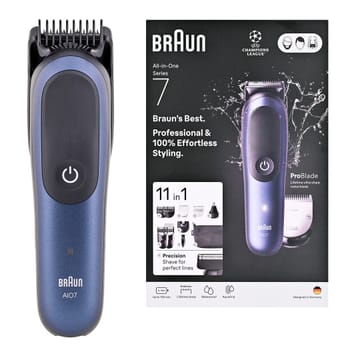 Braun All-in-One Series 7 AIO7540 Plaukų kirpimo mašinėlė Ličio jonų (Li-Ion)