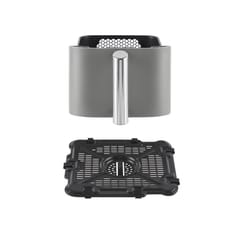 Ninja SL400EU gruzdintuvė Dvigubas 9,5 L 2470 W Karšto oro gruzdintuvė Juoda, Pilka 8