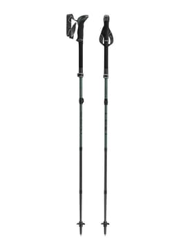 Žygių lazdos LEKI TR MAKALU FX, 110–130 cm, žalios
