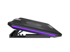 Nešiojamojo kompiuterio aušinimo padėklas FURY GUNBAI G3 14.1–17.3" su 2 ventiliatoriais, RGB apšvietimas, 2× USB 4