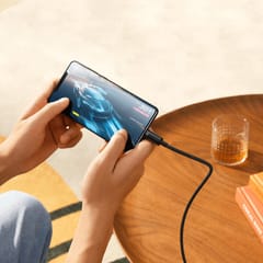 Kabelis Baseus Tungsten Gold USB-C į USB-C 480 Mb/s QC 240 W PD 2 m Juodas 7