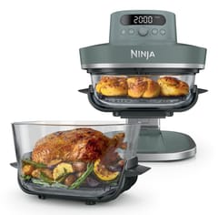 Ninja CRISPi PRO 7-in-1 Vienas 5,7 L Autonominės 2050 W Karšto oro gruzdintuvė Pilka, Permatomas 1