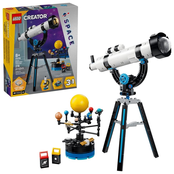 LEGO CREATOR 3 IŠ 1 31378 Kosmoso tyrinėjimo teleskopas
