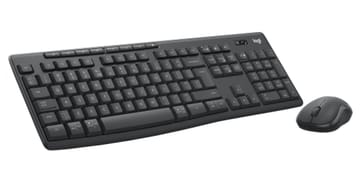 Logitech MK370 Combo for Business klaviatūra Pelė įskaityta Biuras „Bluetooth“ QWERTY JAV tarptautinė versija Grafitas