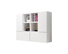 Cama ROCO19 BI/BI/BI svetainės sekcija Spinta daiktams ir garso / vaizdo technikai laikyti 1