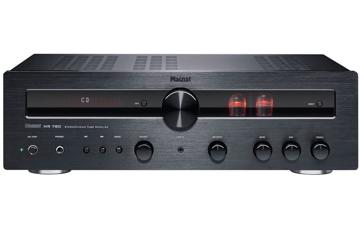 MAGNAT MR 780 Hibridinis Stereofoninis stiprintuvas Juoda