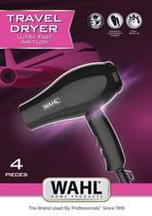 Wahl 3402-0470 plaukų džiovintuvas 1000 W Juoda 2
