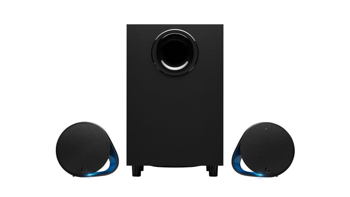 Logitech G G560 LIGHTSYNC PC garso kolonėlių komplektas 120 W Kompiuteris / knyginis kompiuteris Juoda 2.1 kanalai 30 W Bluetooth