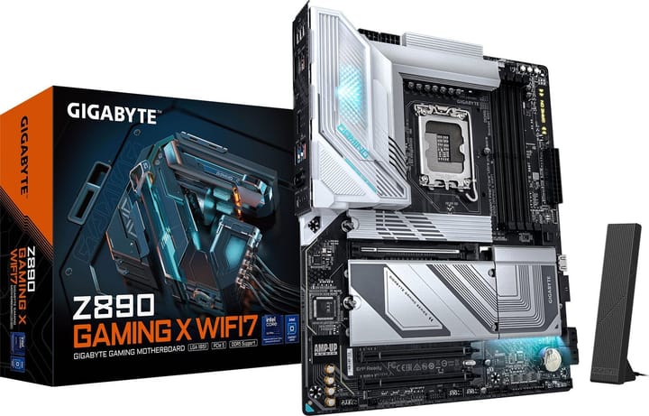 „Gigabyte Z890 GAMING X WIFI7“ pagrindinė plokštė