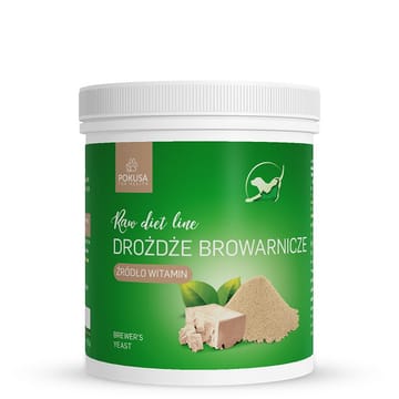 POKUSA RawDietLine Brewer's yeast - papildai šunims ir katėms - 250g