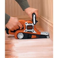 Black & Decker KA88 Nešiojamasis šlifuoklis Juostinis šlifuoklis Oranžinė 4