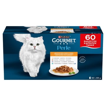PURINA Gourmet Perle Mini fillets in sauce - šlapias kačių maistas - 60x85g